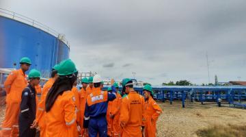 Kegiatan Kunjungan industri ke PT. Bumi Siak Pusako